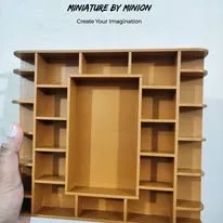 A bookcase carcass, before finishing