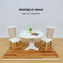 Café table and chairs