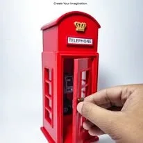 Red telephone booth