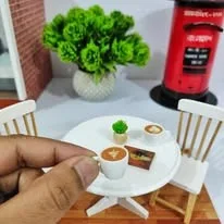 Coffee for a café table set